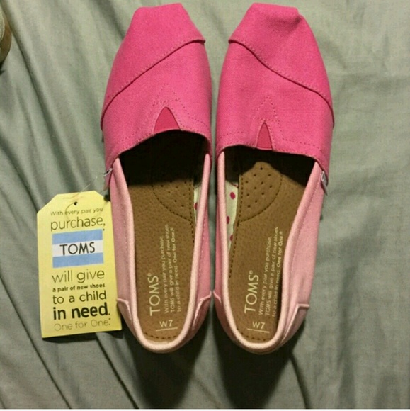 TOMS Classics women's slip-ons Pink Ombr?
