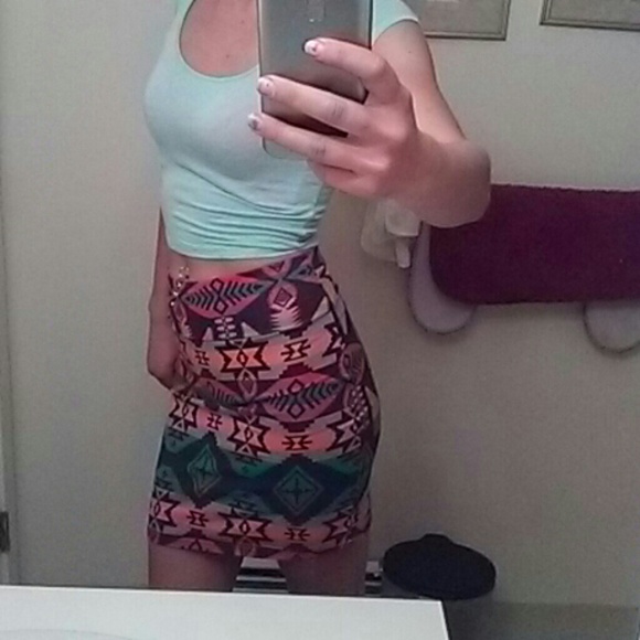 Hi-waist Club or party skirt