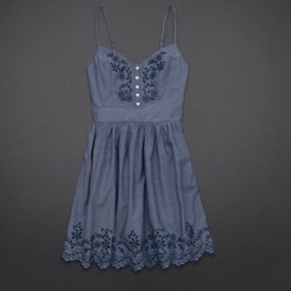 Hollister embroidered dress.