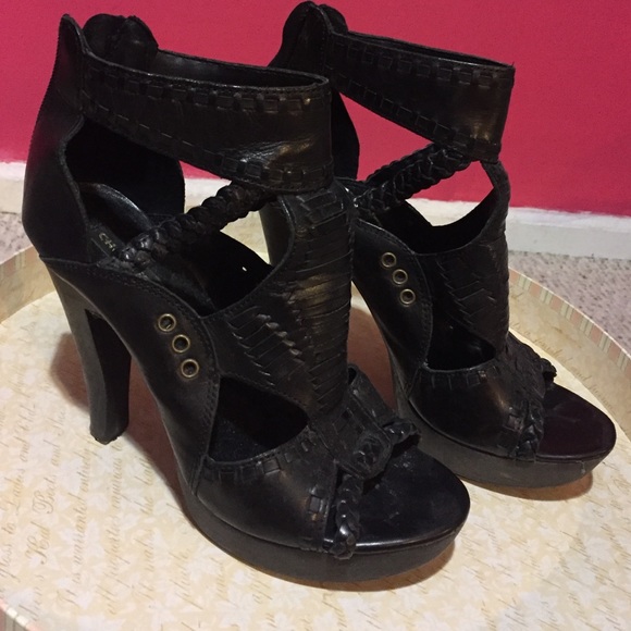 Gladiator sandal heel