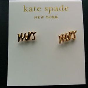 Kate Spade "Mrs" earrings