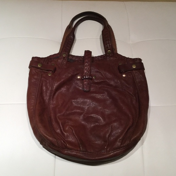 Lucky Brand Italian Leather Hobo Bag | Brown