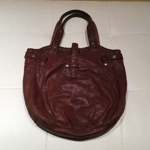 Lucky Brand Italian Leather Hobo Bag | Brown