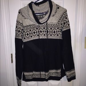 Slouch neck sweater