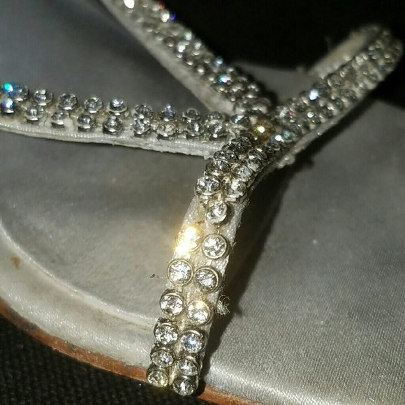 NINA Strappy Rhinestone Heels - Picture 4 of 4