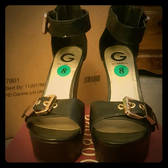 Guess Shoes - Chunky platforms for an edgy look!