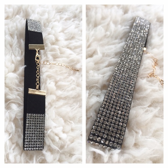 RHINESTONE CHOKER - Picture 2 of 4