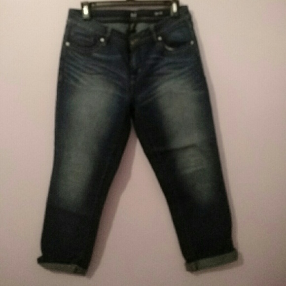 Cropped womens jeans