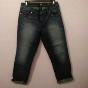 Cropped womens jeans