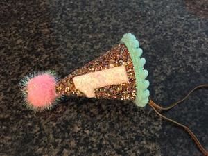 Sweet Little First Birthday Hat for Photoshoot