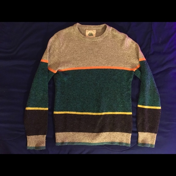 O’Hanlon Mills wool crewneck sweater mens small