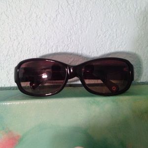 Brown coach sunglasses