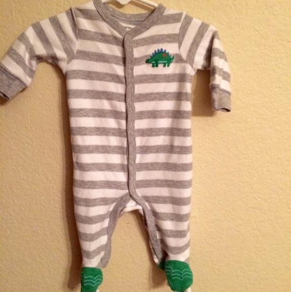 carters dinosaur onesie