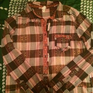 We The Free Womens Button Down