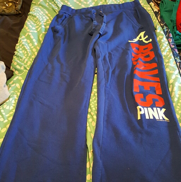 PINK Victoria Secret Atlanta Braves sweats