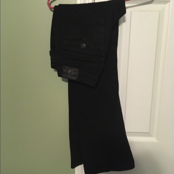True Religion Black flared jeans size 30