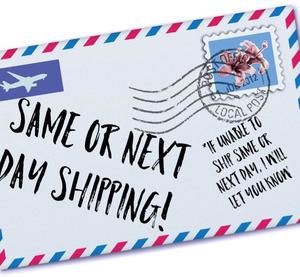 📬 SAME OR NEXT DAY SHIPPING!