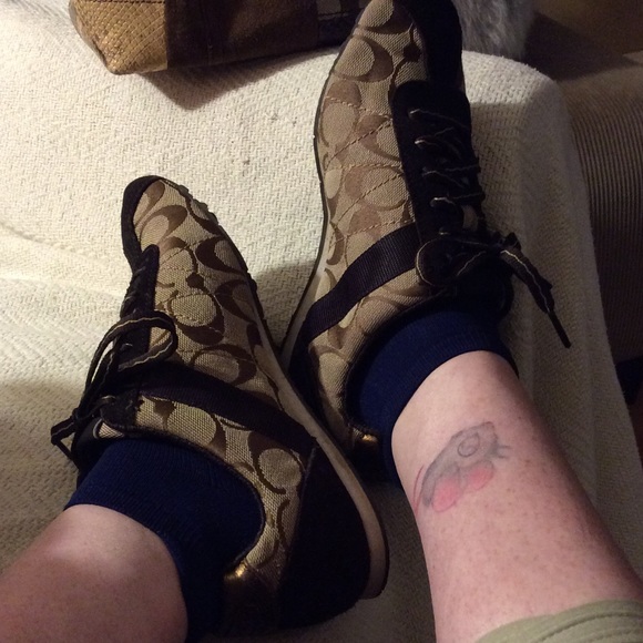 Coach shoe/bag bundle new condition - Picture 2 of 4