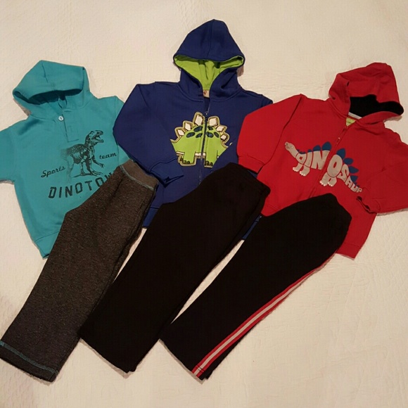 Boys sweat suit sets