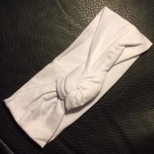 NWOT Handmade White Headwrap