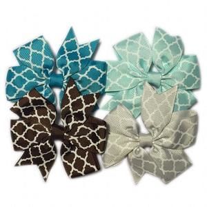 NEW Handmade Hair Bows - Bundle of 4