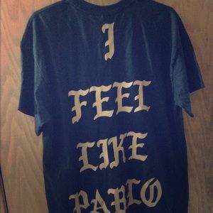 Original Kanye West pop-up merch from NYC