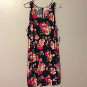 Floral print dress