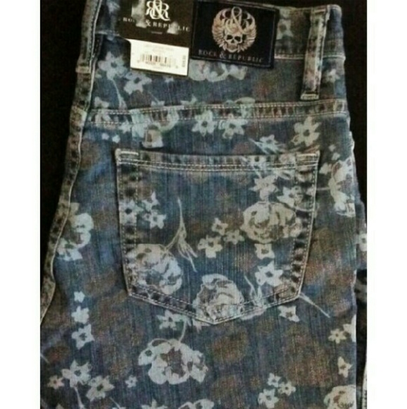 Rock & Republic Floral Shorts