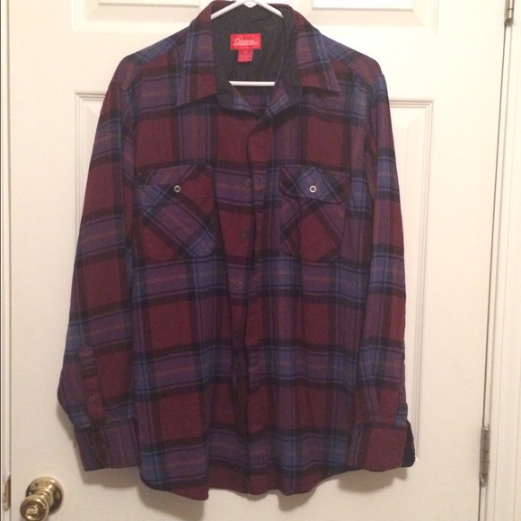 Long-sleeves flannel top