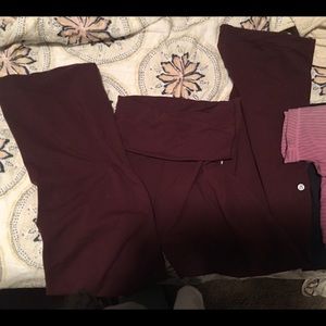 Lululemon maroon pants