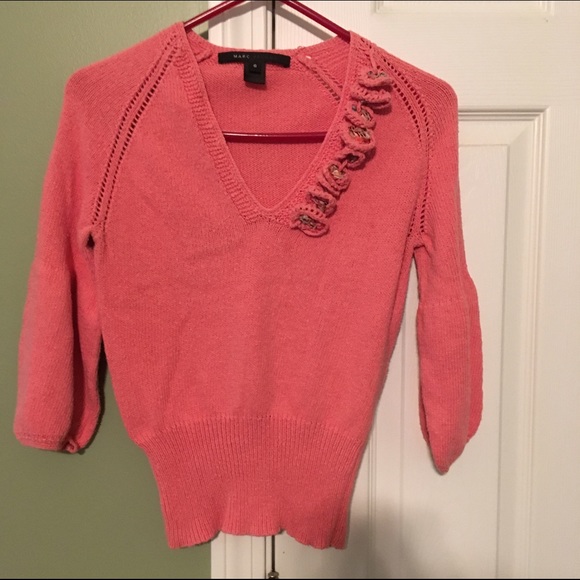 Marc Jacobs Coral Sm bell sleeve sweater