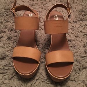 Tan Wedges