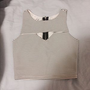 Cutout crop top