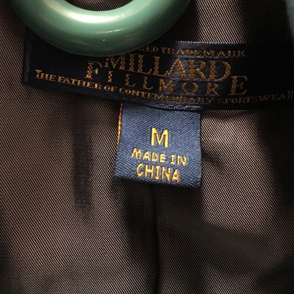 NWOT Millard Fillmore military style jacket - Picture 2 of 4