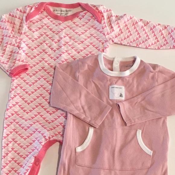 Burt's Bee's organic cotton onesies size 3-6mo
