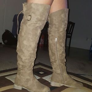 Over the knee boots