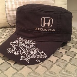 HONDA Silver Logo Cadet Cap