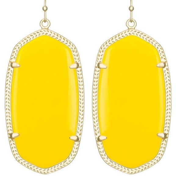 Yellow Kendra Scott Danielle Earrings
