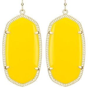 Yellow Kendra Scott Danielle Earrings