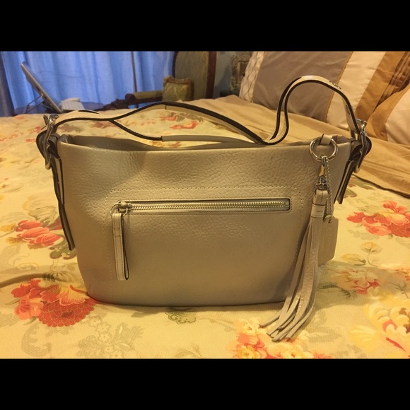 Authentic leather Coach purse.