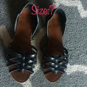 Mossimo Black Sandals