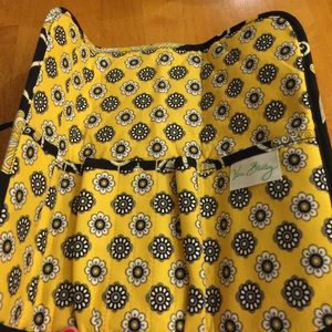 Vera Bradley travel makeup brush organizer