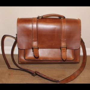 H&M brown messenger bag