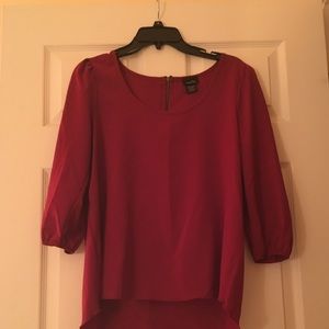 Maroon blouse