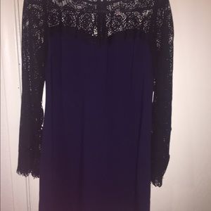 Black and blue , arm shoulder lace.