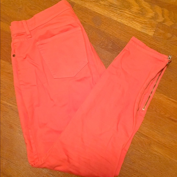Gap coral pink jeans Sz 30/10