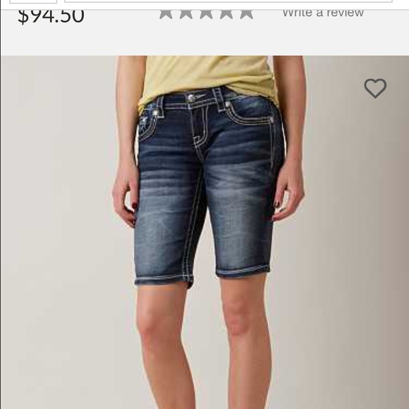 Brand new miss me signature bermuda shorts