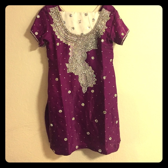 Punjabi salwar suit.
