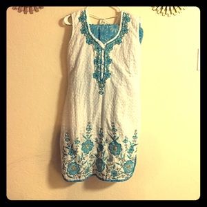 Punjabi salwar suit.