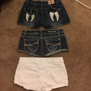 All three shorts one price